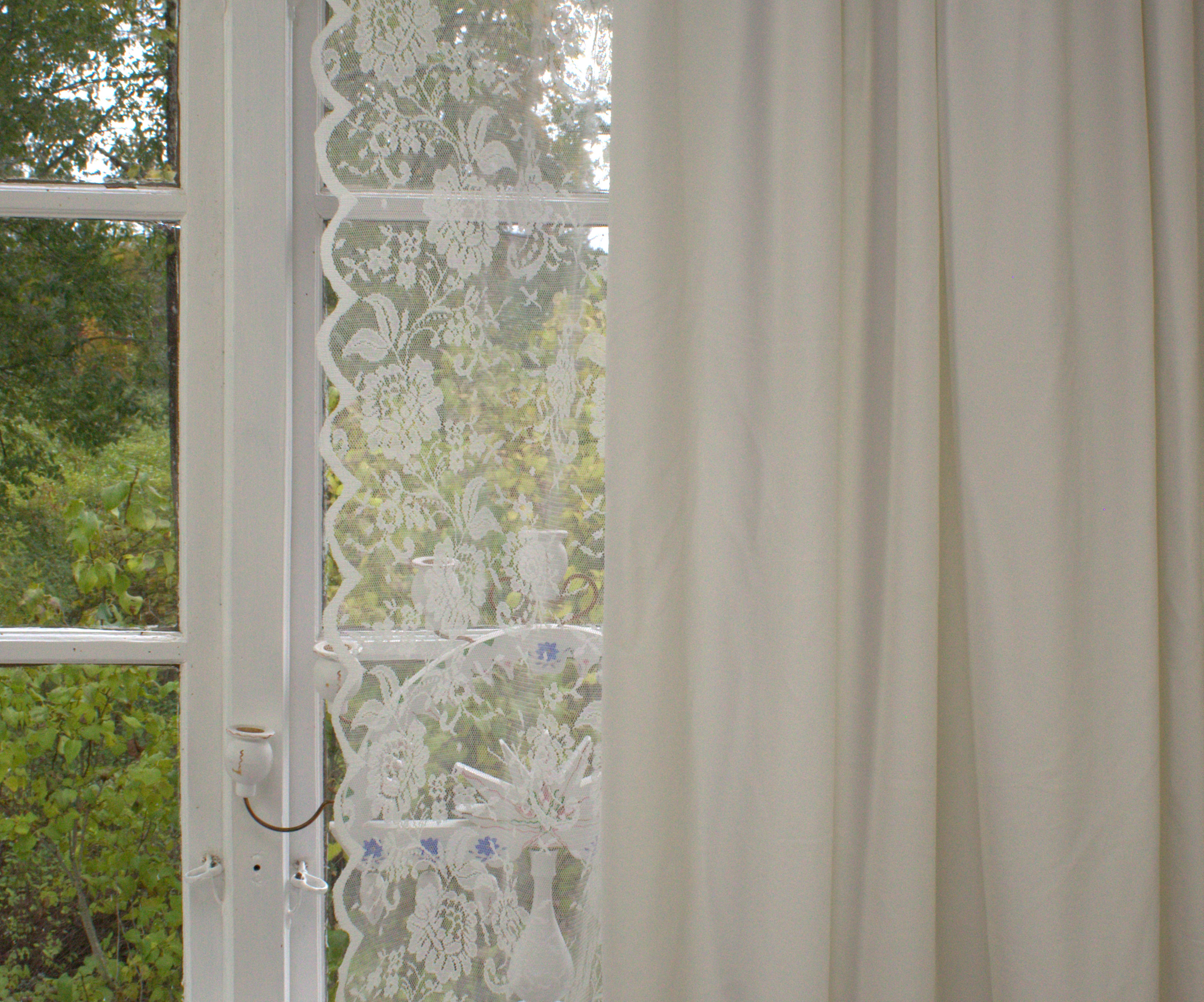Vorhang GABRIELLA Samt Weiß-Offwhite Blickdicht Vorhänge & 140x240 cm Gardinenschals 2 | Gardinen & Gardinen Stück Gardinen lillabelle | Vorhänge | 