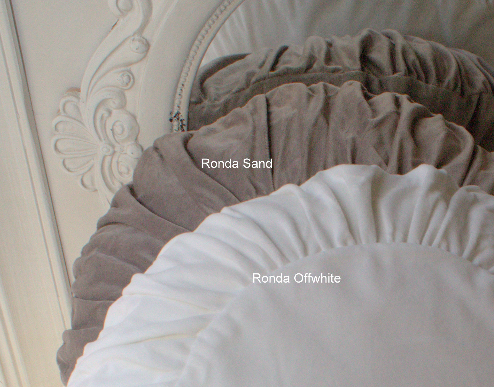 GABRIELLA Gardinen & lillabelle Vorhang Vorhänge Weiß-Offwhite | | & Gardinen Gardinen 140x240 Gardinenschals Stück | 2 Blickdicht cm Vorhänge Samt |